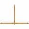 Ekena Millwork Eugene Rough Sawn Timber Gable Bracket, Western Red Cedar, 108"W x 72"H x 2"D x 4"F, 16/12 Pitch GBW108X72X0204EUG00RWR - alternate 1